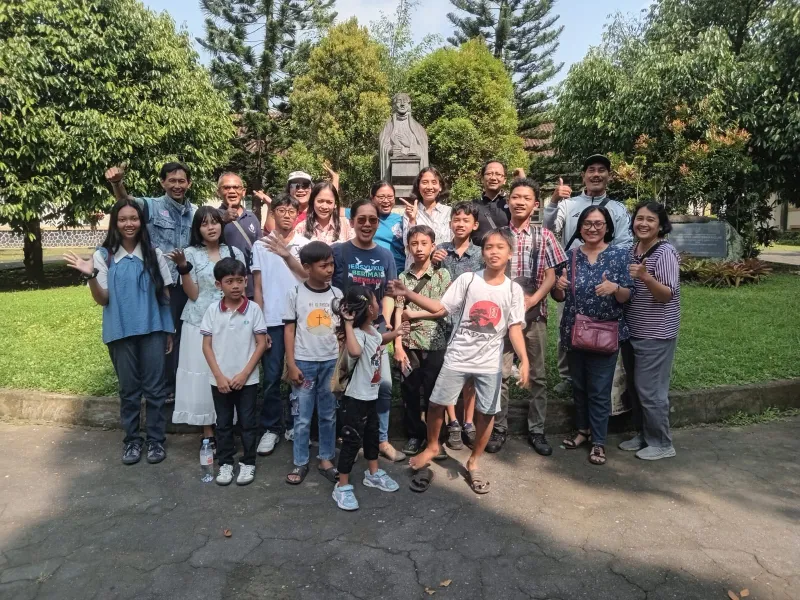 PIA dan PIR Paroki TDGY Macanan Hadiri Open House di Seminari Menengah Mertoyudan